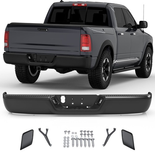 Black rear bumper assy - rear,